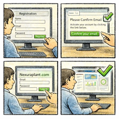 Mit Nexuraplant starten